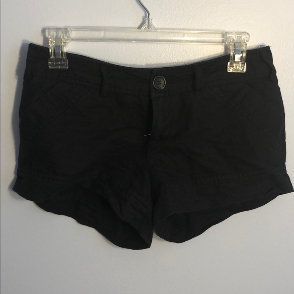 Forever 21 twill black shorts